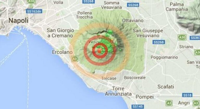 Napoli, Scosse Di Terremoto Alle Pendici Del Vesuvio: Sequenza Sismica ...