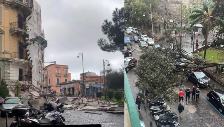 Napoli Danni Maltempo