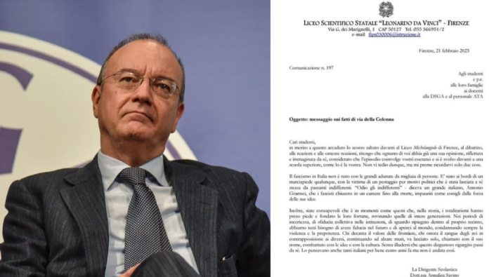 Firenze Lettera Preside Ministro Valditerra