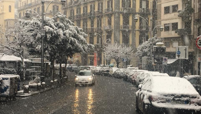 Neve Campania Napoli