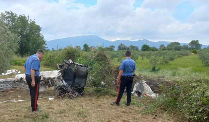 Aereo Precipitato Cellole (Caserta)