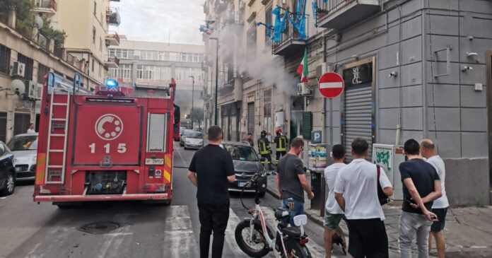 Incendio Quartiere Vasto (La BussolaTV)