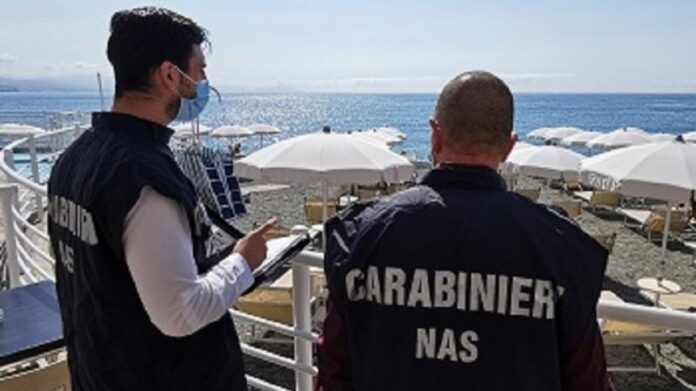 Carabinieri NAS Lidi Balneari