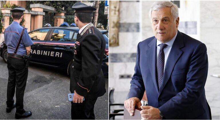 Tentano furto a casa del Ministro Tajani, ladri messi in fuga dall’antifurto