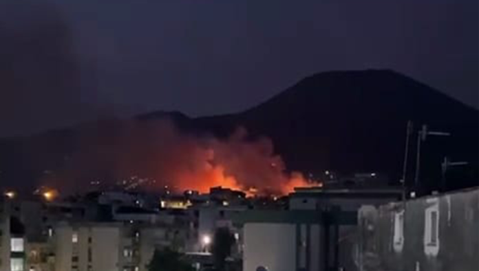 Incendio Vesuvio (Torre del Greco)