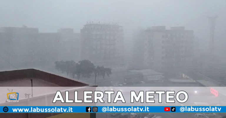 Prorogata allerta meteo sulla Campania