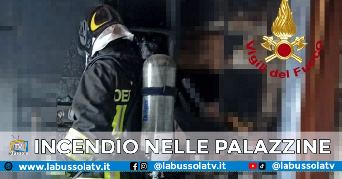 Casoria Incendio Palazzine