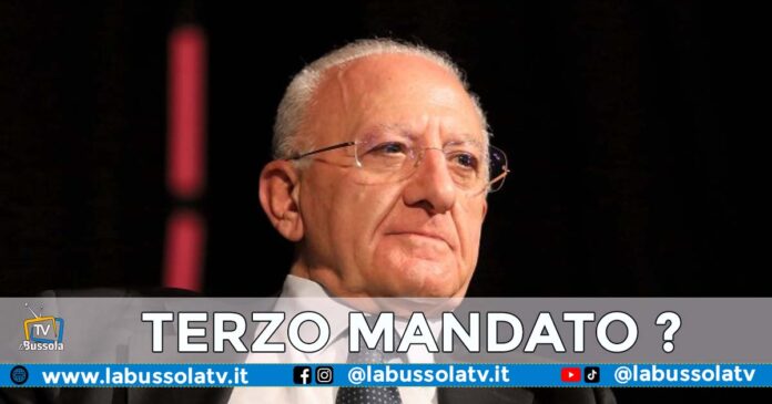 DE LUCA TERZO MANDATO