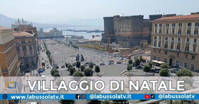 villaggio contadino di Natale a Napoli