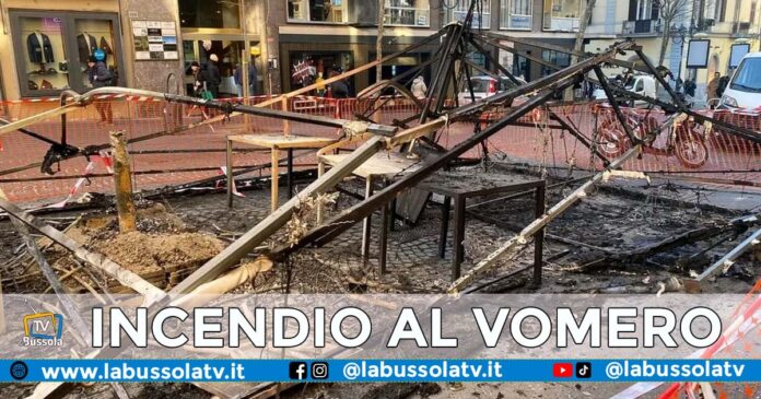 INCENDIO PIZZERIA SOCIAL PIZZA VOMERO