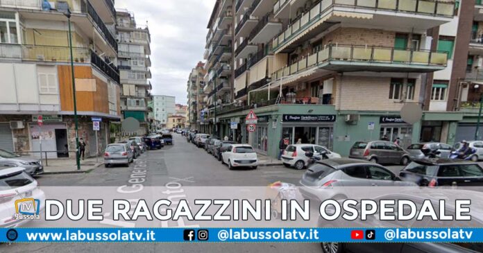 NAPOLI ARENACCIA DUE RAGAZZINI INVESTITI