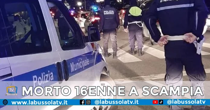 16enne morto Scampia Incidente