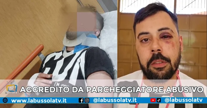 AGGREDITO DA PARCHEGGIATORE ABUSIVO