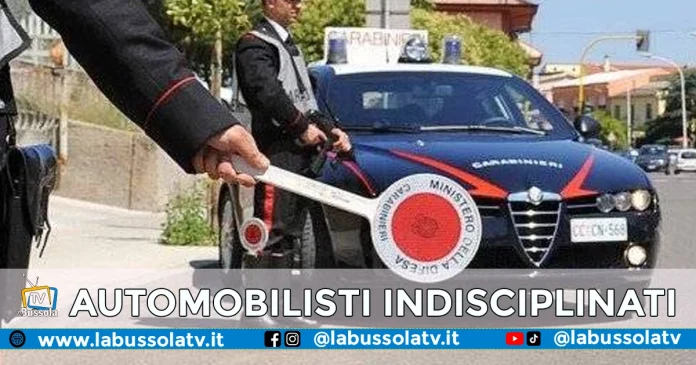 CONTROLLI CARABINIERI AUTOMOBILISTI