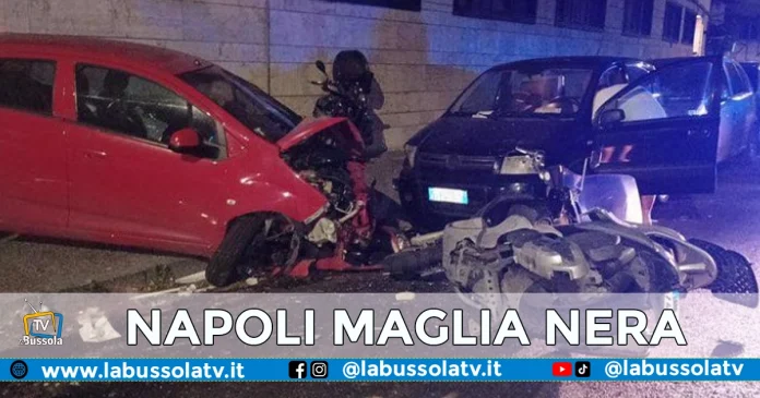 NAPOLI INCIDENTI STRADALI