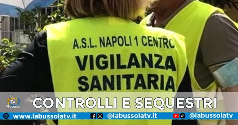 Vomero – Chiaia: sequestrati 90kg di alimenti non tracciati