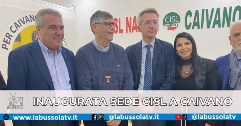 Caivano: inaugurata nuova sede della CISL