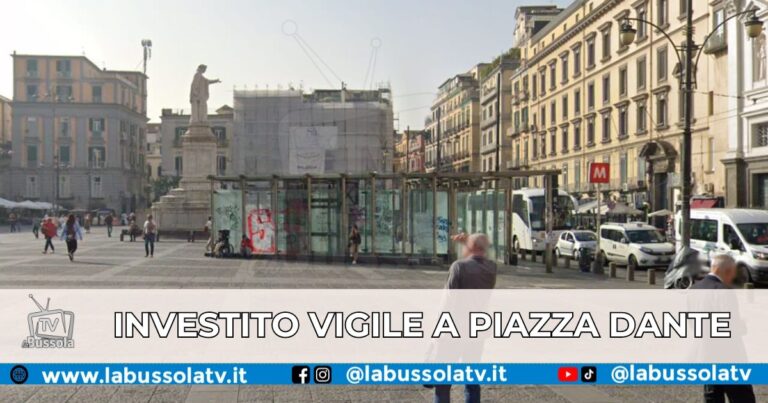 Napoli: tenta fuga e investe vigile urbano in piazza Dante, arrestato