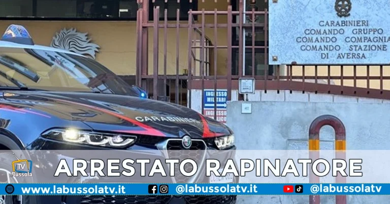 Agro Aversano: rapina imprenditore e figli, arrestato 33enne