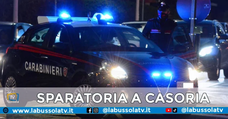 Sparatoria a Casoria: due persone ferite in codice rosso