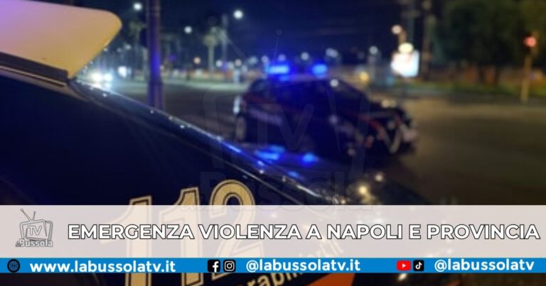 Violenza incotrollabile a Napoli e provincia: 48 ferito con il taglierino a Piazza Cavour, 64enne gambizzato a Sant’Anastasia