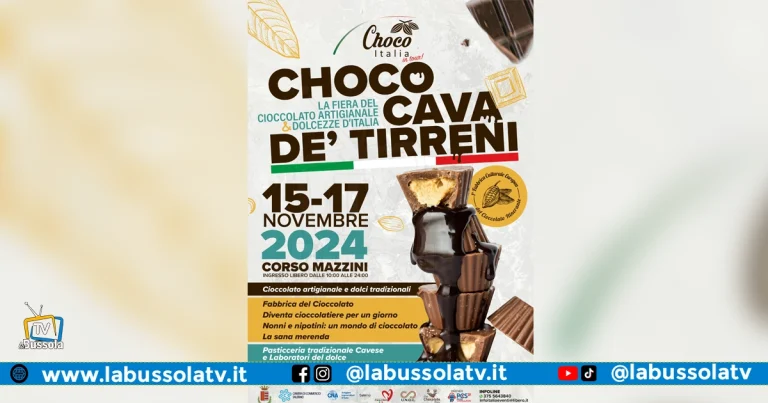 Prima volta per “Choco Italia” a Cava de’ Tirreni