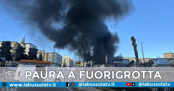 INCENDIO FUORIGROTTA