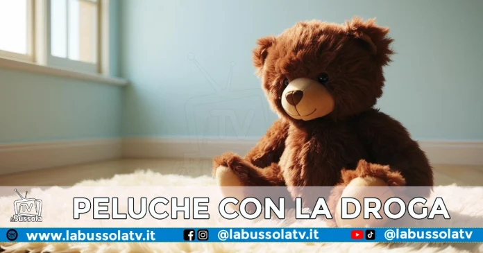 PELUCHE CON LA DROGA