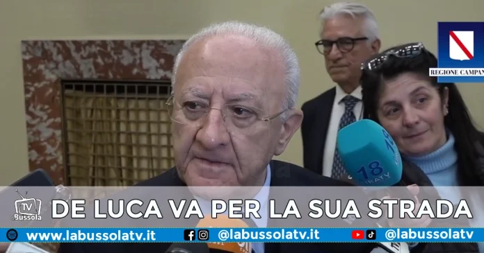 DE LUCA TERZO MANDATO