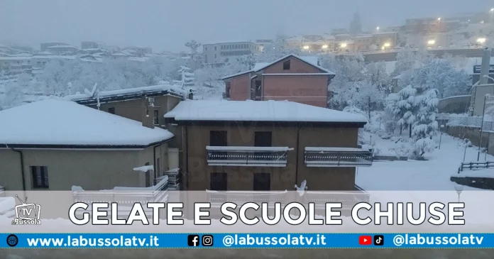 SCUOLE CHIUSE CAMPANIA NEVE