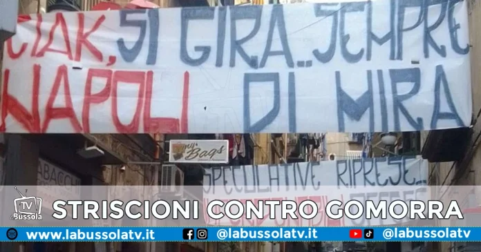 STRISCIONI CONTRO GOMORRA